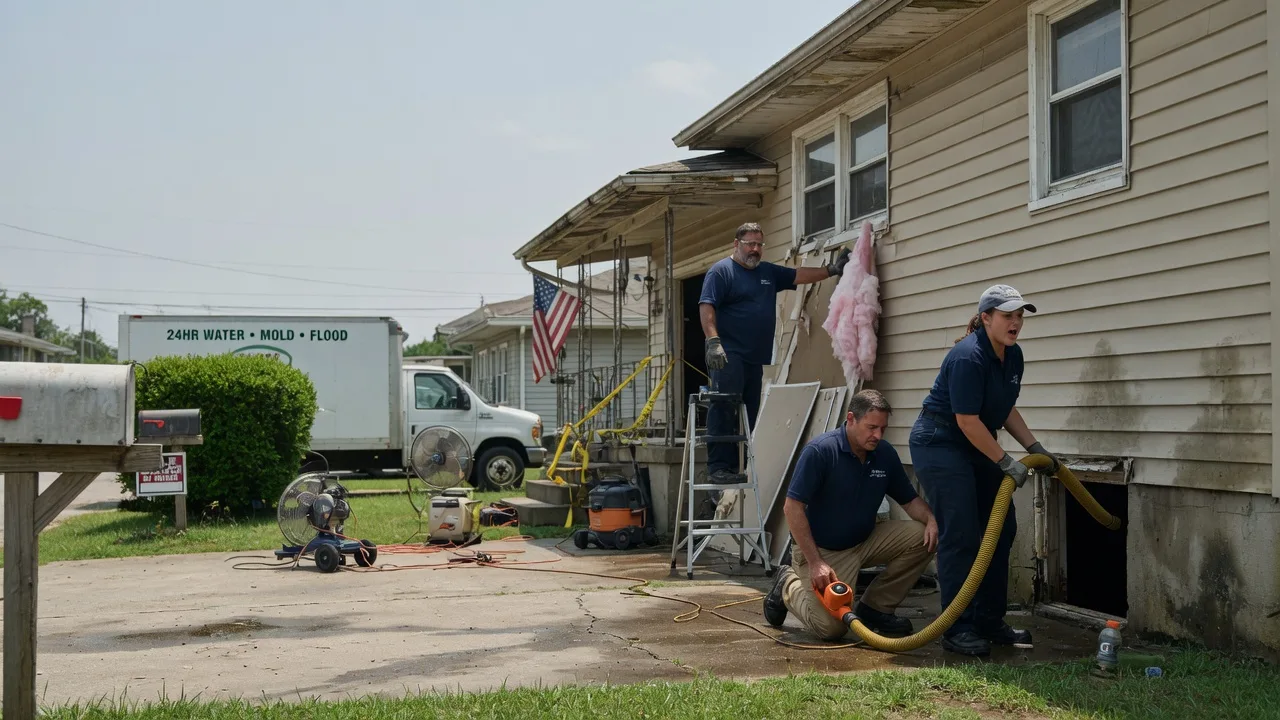 Water Damage Repair in Millican, TX near me